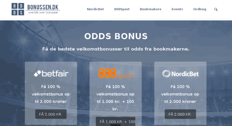 Odds bonus