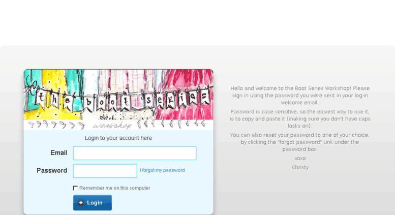 Access Bootseriesworkshop kajabi Boot Series Workshop Login