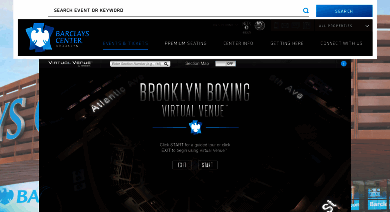 Barclays Center 3d Boxing Seating Chart