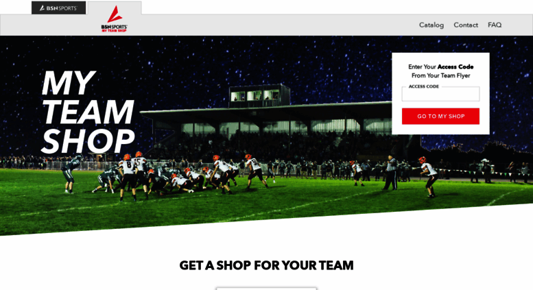 Access Bsnteamsports.com. Welcome To BSN Sports Team Shop