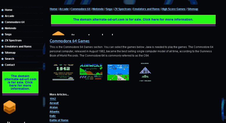 Play old commodore 64 games online