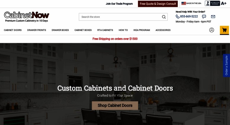 Access Cabinetnow Com Kitchen Cabinet Doors Custom Cabinet Doors