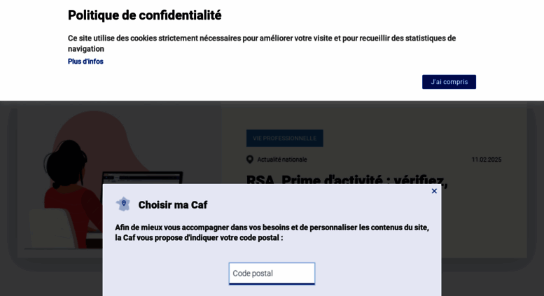 email de la caf