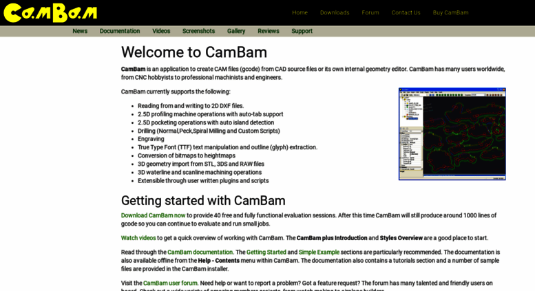 cambam software