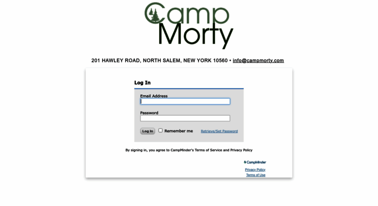 Access Campmortycampintouchcom Campintouch