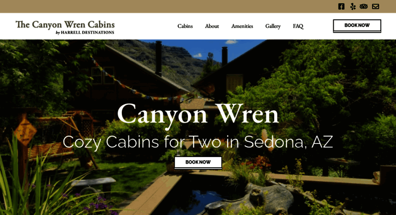 Access Canyonwrencabins Com Sedona Arizona Vacation Rentals