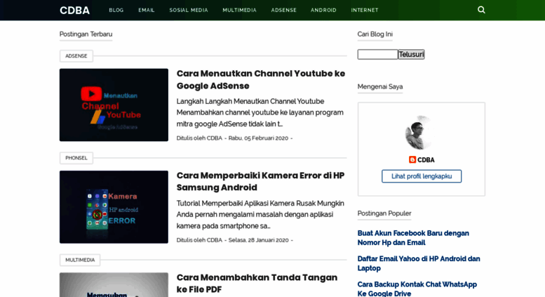 Access Caradaftarbuatakunblogspotcom Cara Daftar Buat Akun