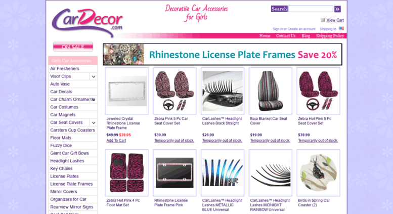 Access Cardecor Fun Cute Car Accessories For S Access Cardecor Fun Cute Car Accessories For S