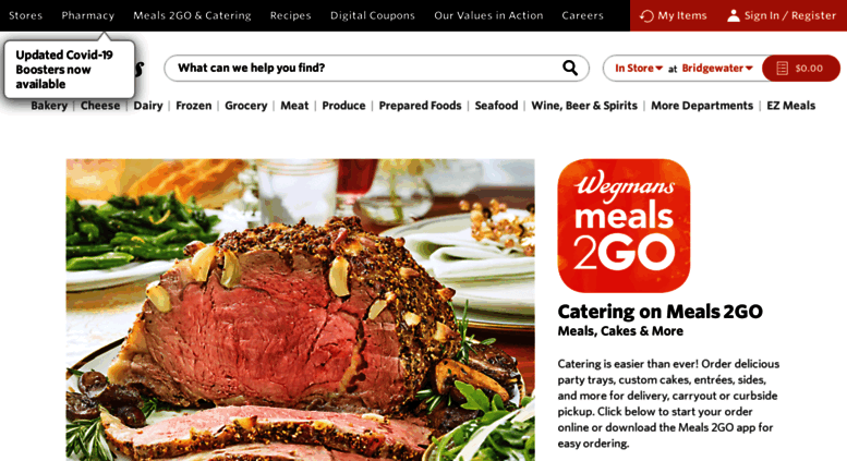 Access Catering Wegmans Com Online Catering Delivery Let Us Make Your Party Simple Wegmans