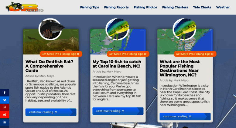 Fishing Weather Chart