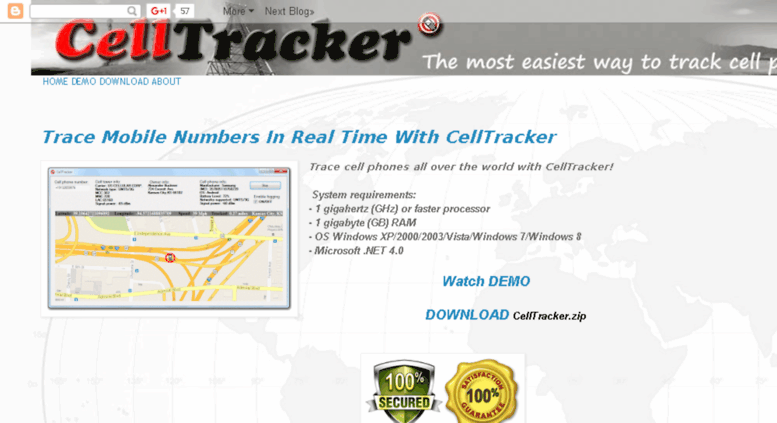 Mobile Number Tracker software, free download For Windows 7