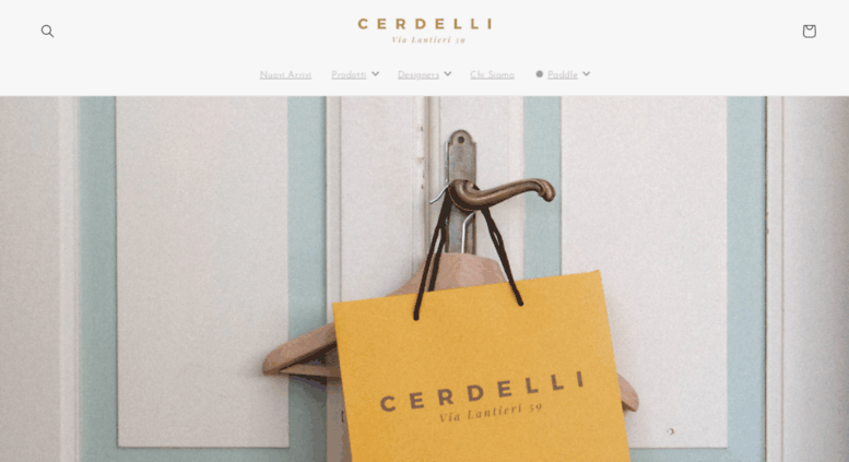 cerdelli shopping on line