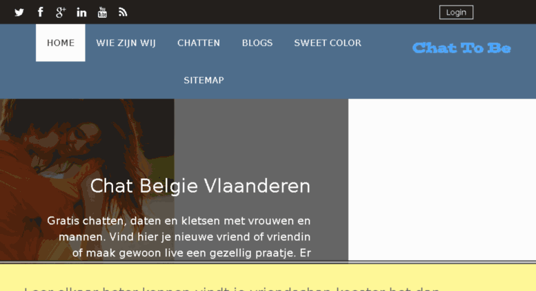 Chat to be vlaanderen