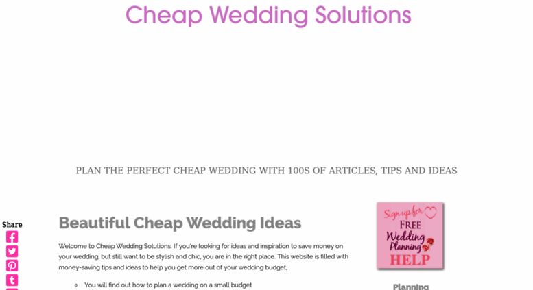 Access Cheap Wedding Solutions Com Beautiful Cheap Wedding Ideas On