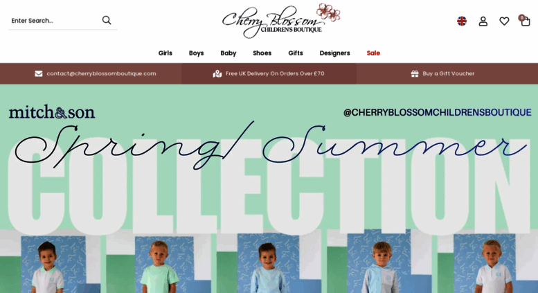 cherry blossom children's boutique