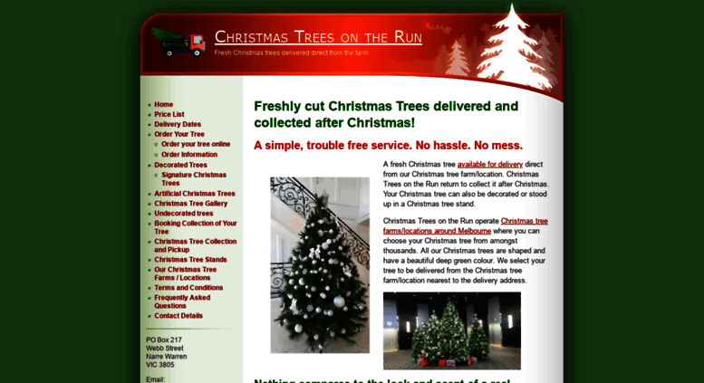 Access Christmastreesontherun Com Au Christmas Trees