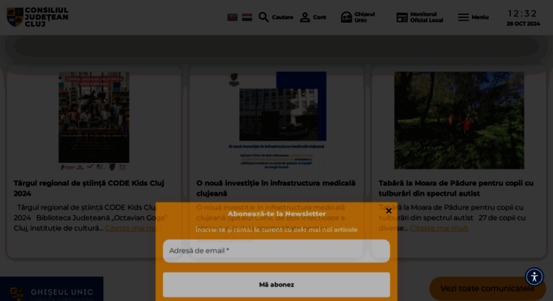 Access Cjcluj Ro Consiliul JudeÈ›ean Cluj