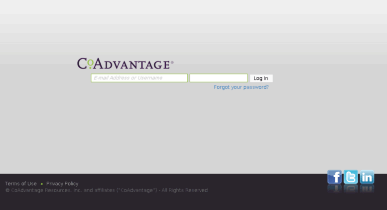 Access Coadcentraldev coadvantage Account Login