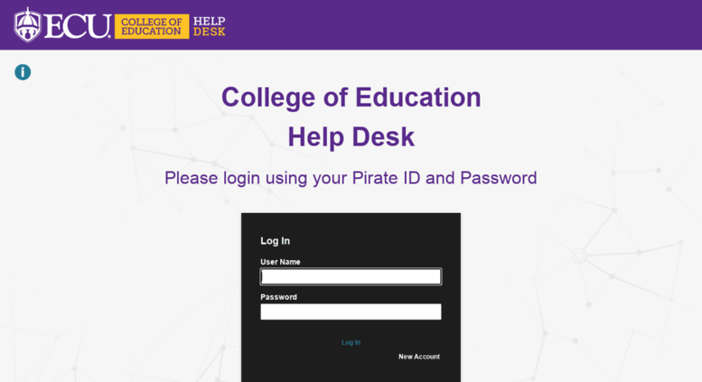 Access Coehelp Ecu Edu Coe Help Desk