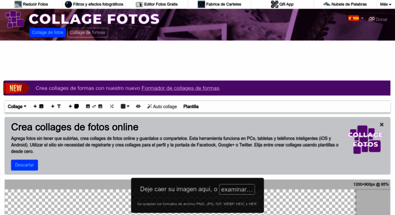 Access Collage Es Crea Collages De Fotos Online Collage Es