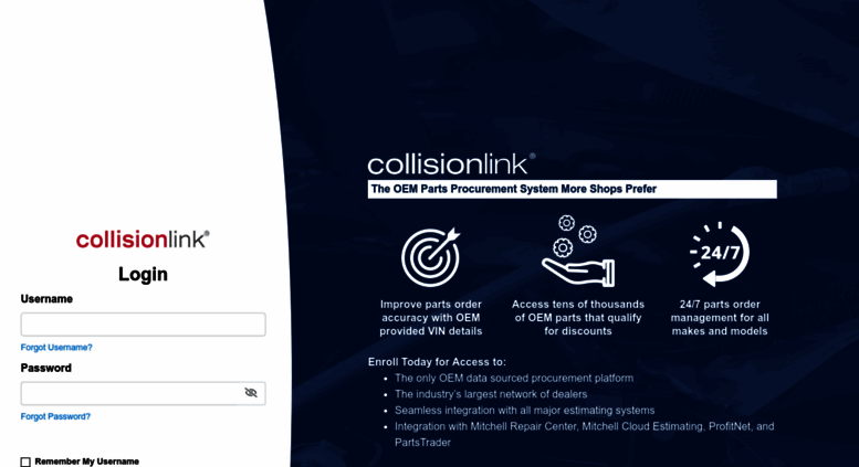 Access Collisionlinkshop Login CollisionLink