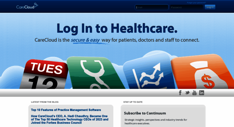 Access community.carecloud.com. CareCloud Community | Practice Made Perfect
