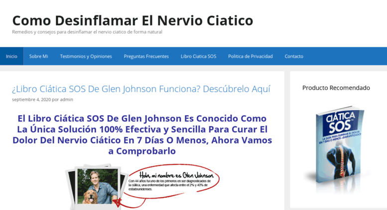 Tratamientos caseros para curar la ciatica