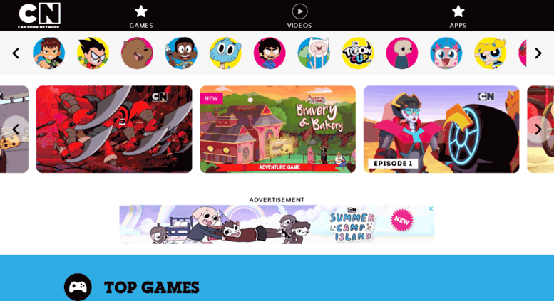 Cartoon Network Asia Games Com