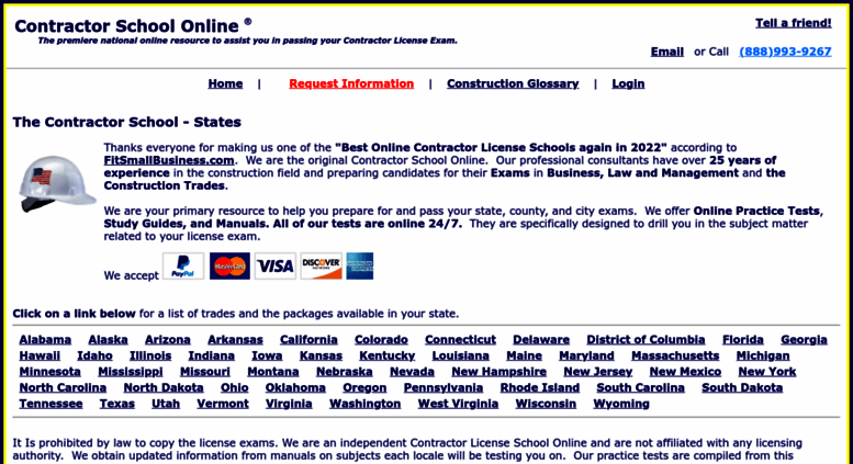 Access Contractorschoolonline Com The Contractor School Online Pass Your Contractor Exams