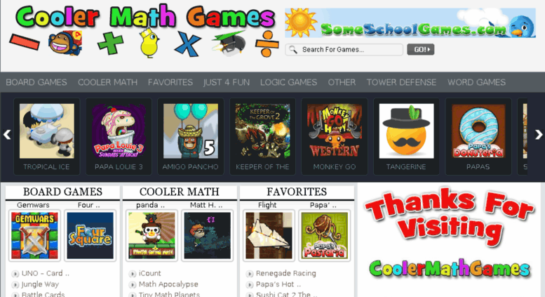 Access Coolermathgames Com Cooler Math Games Play Cool Games