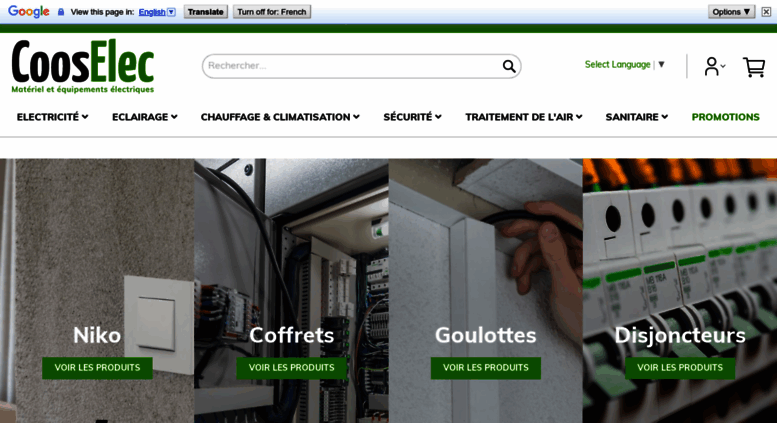 Access Cooselecbe Ets Cooselec Sprl Vente En Ligne