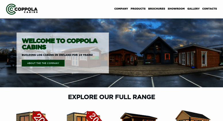 Access Coppolacabins Ie Small Residential Log Cabins To Live In