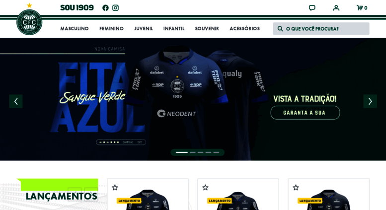 Access Coritibastore Com Br Coritiba Store Loja Do Coritiba