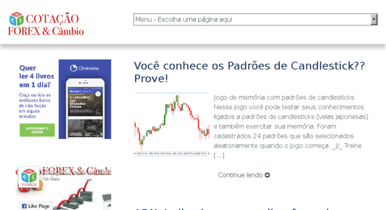 Access Cotacaoforexecambio Br Cotação Forex E Câmbio Cotações Cotacaoforexecambio Br Screenshot