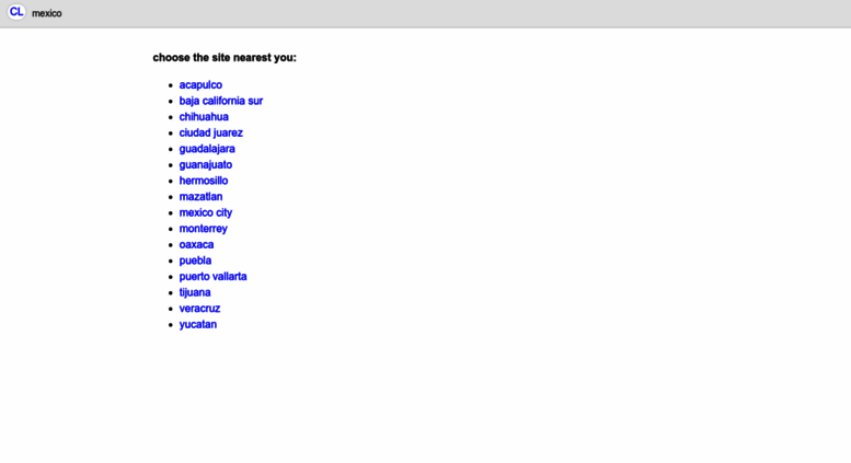 Access Craigslist Com Mx Craigslist Ciudad De Mexico Empleos