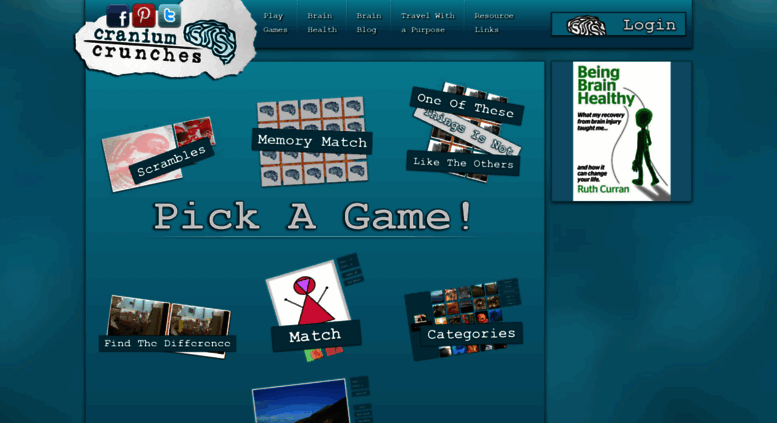 Access craniumcrunches.com. Cranium Crunches - Cognitive Training Games