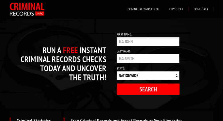 Criminal Records Search Free >> Access Criminalrecords Info Free Criminal Records Search Criminal Records Search Free >> Access Criminalrecords Info Free Criminal Records Search