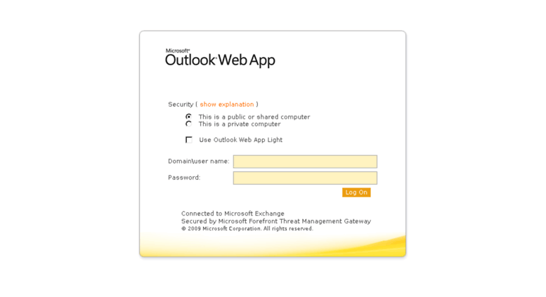 Access csmail.nyc.gov. Outlook Web App