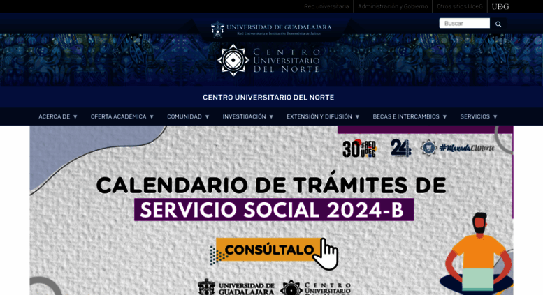 Access Cunorte Udg Mx Inicio Centro Universitario Del Norte