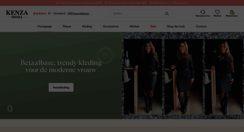Access dameskleding-webshop.be. trendy dameskleding | Kenza Moda