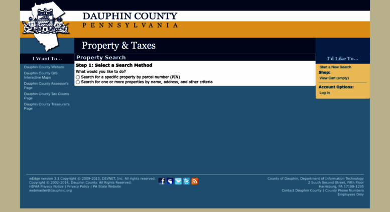 dauphin county parcel viewer