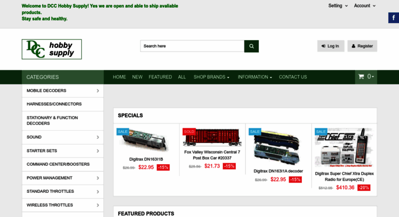 Digitrax Decoder Chart