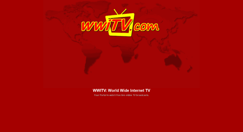 watch live tv channels broadcasting on the internet for free wwitv