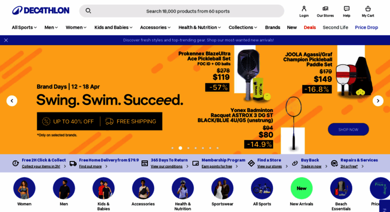 decathlon opening hour