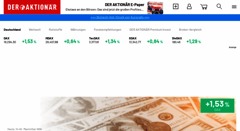 Aktionär r