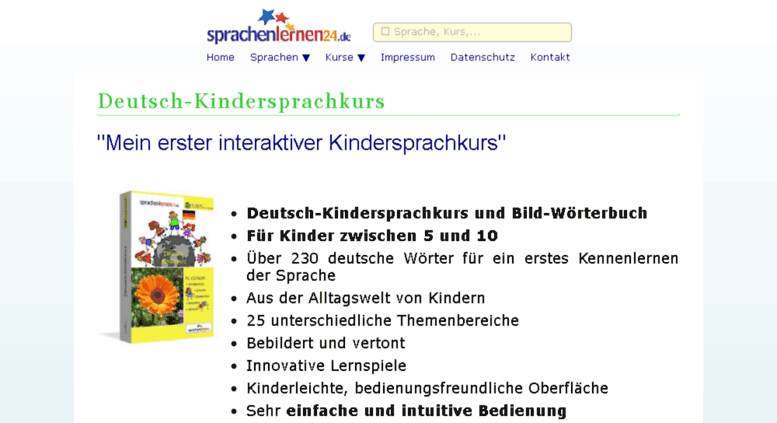 Access Deutsch Kindersprachkursonline Media World24de - 