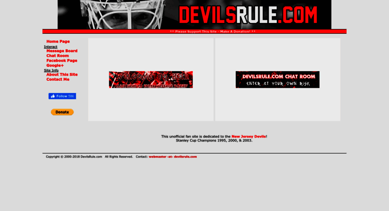 new jersey devils rule