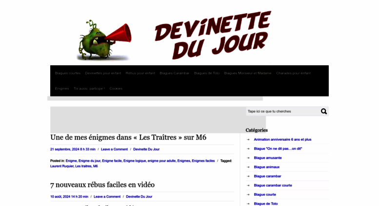 Access Devinettedujour Com Devinette Du Jour