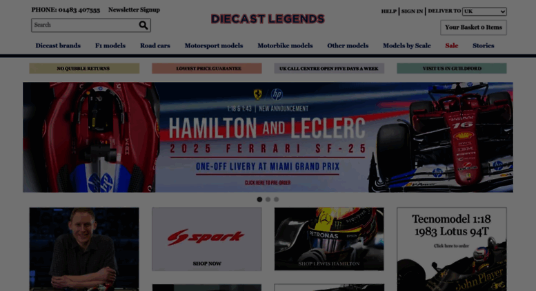 diecast legends sale