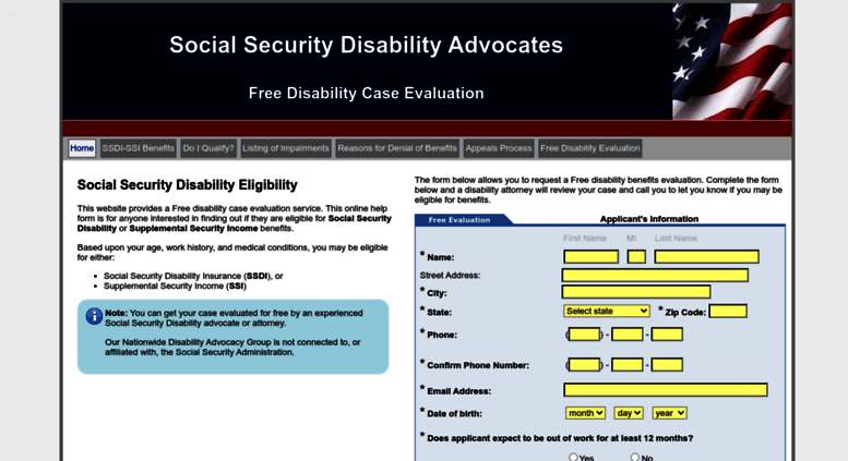 appily for disability online